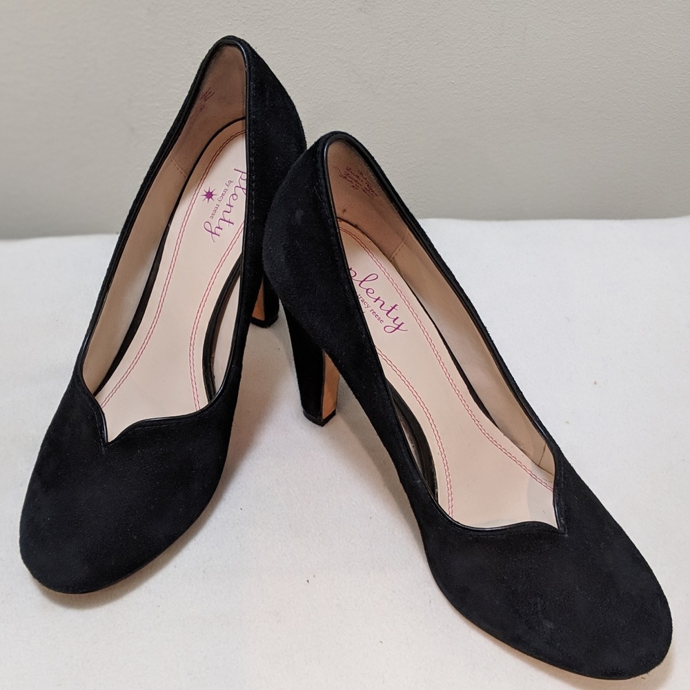 Tracy Reese Sweetheart Vamp Black Pump